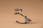 Cheep Talk (Open Edition) by Ken Rowe | Bronze | Sage Creek Gallery | Side