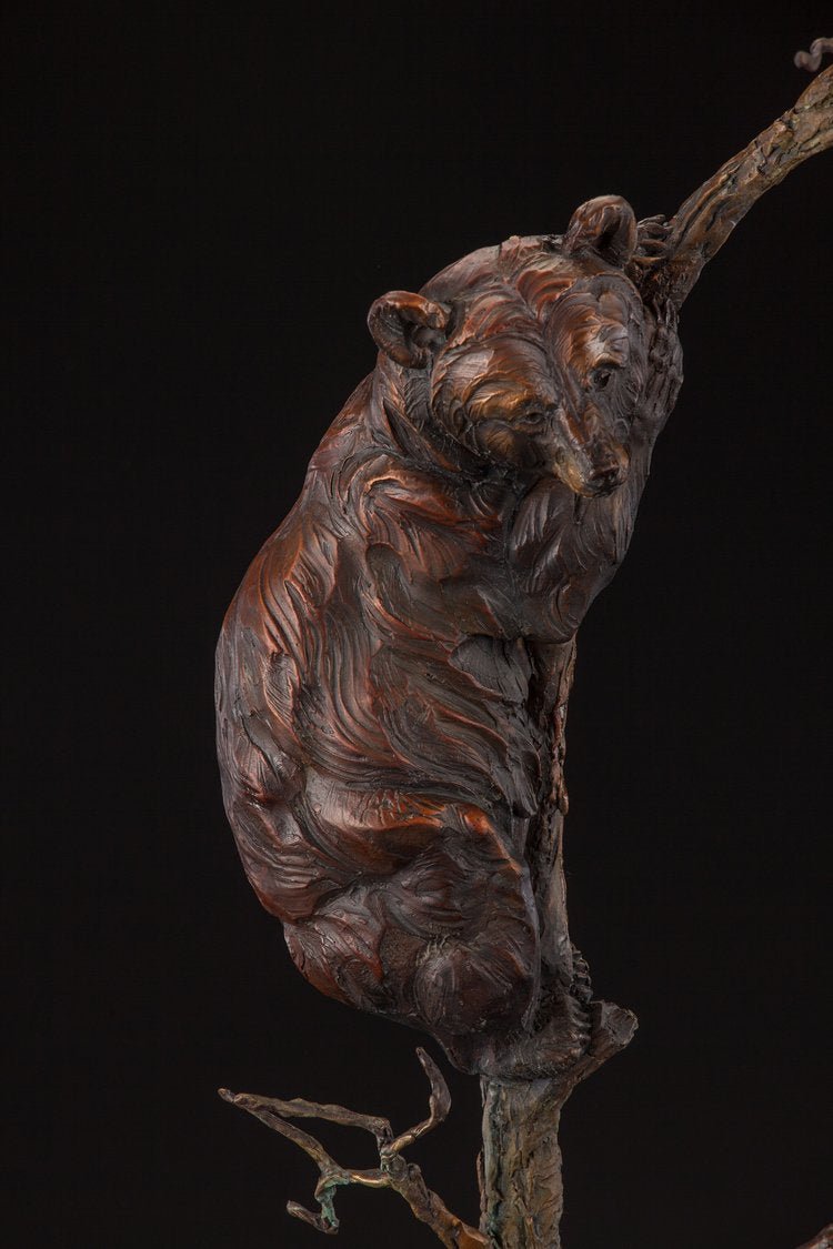 Cub Scouts (Edition of 35) by Ken Rowe | Bronze | Sage Creek Gallery | Close Up 1