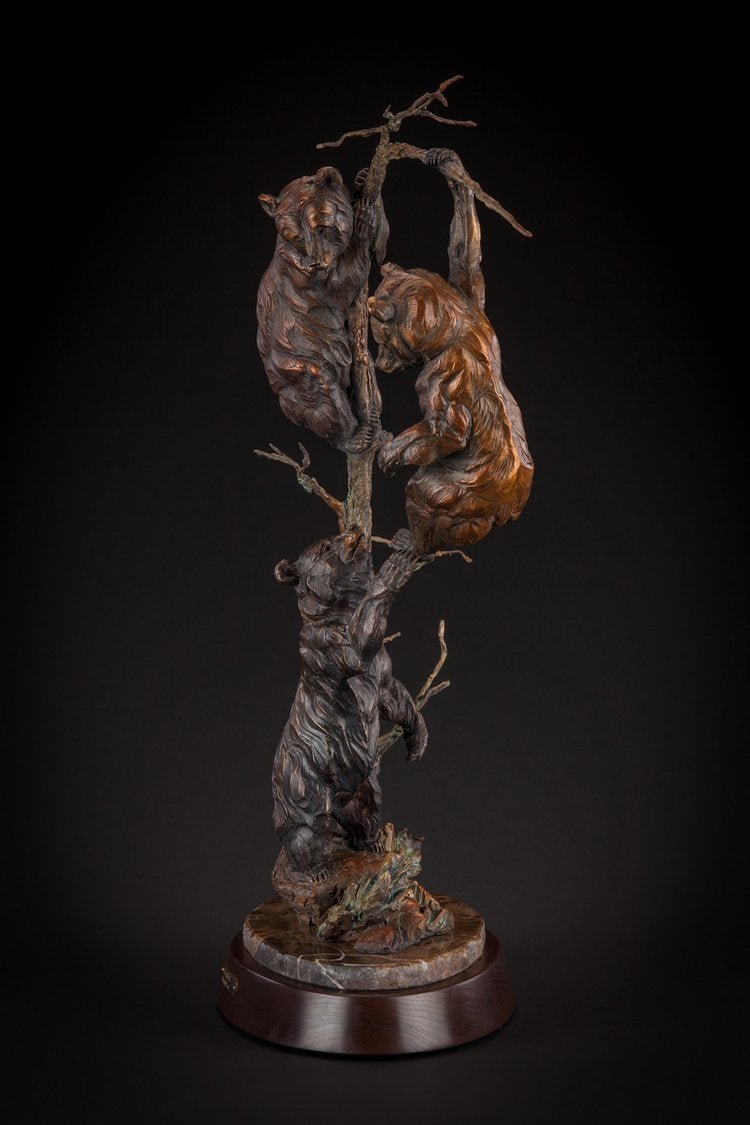 Cub Scouts (Edition of 35) by Ken Rowe | Bronze | Sage Creek Gallery | Side 1