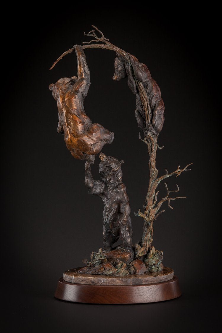 Cub Scouts (Edition of 35) by Ken Rowe | Bronze | Sage Creek Gallery | Side 2