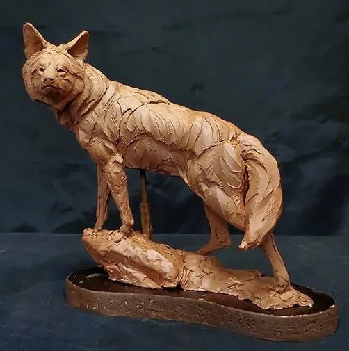Desert Drifter (Edition of 99) by Ken Rowe | Bronze | Sage Creek Gallery | Front