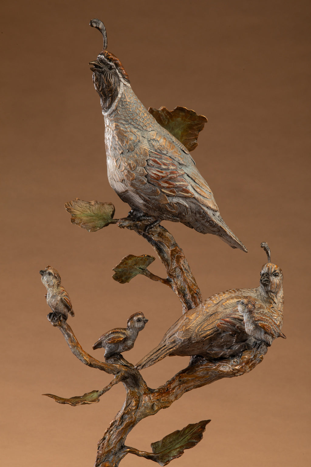 Family Tree II (Edition of 35) by Ken Rowe | Bronze | Sage Creek Gallery | Close Up 1