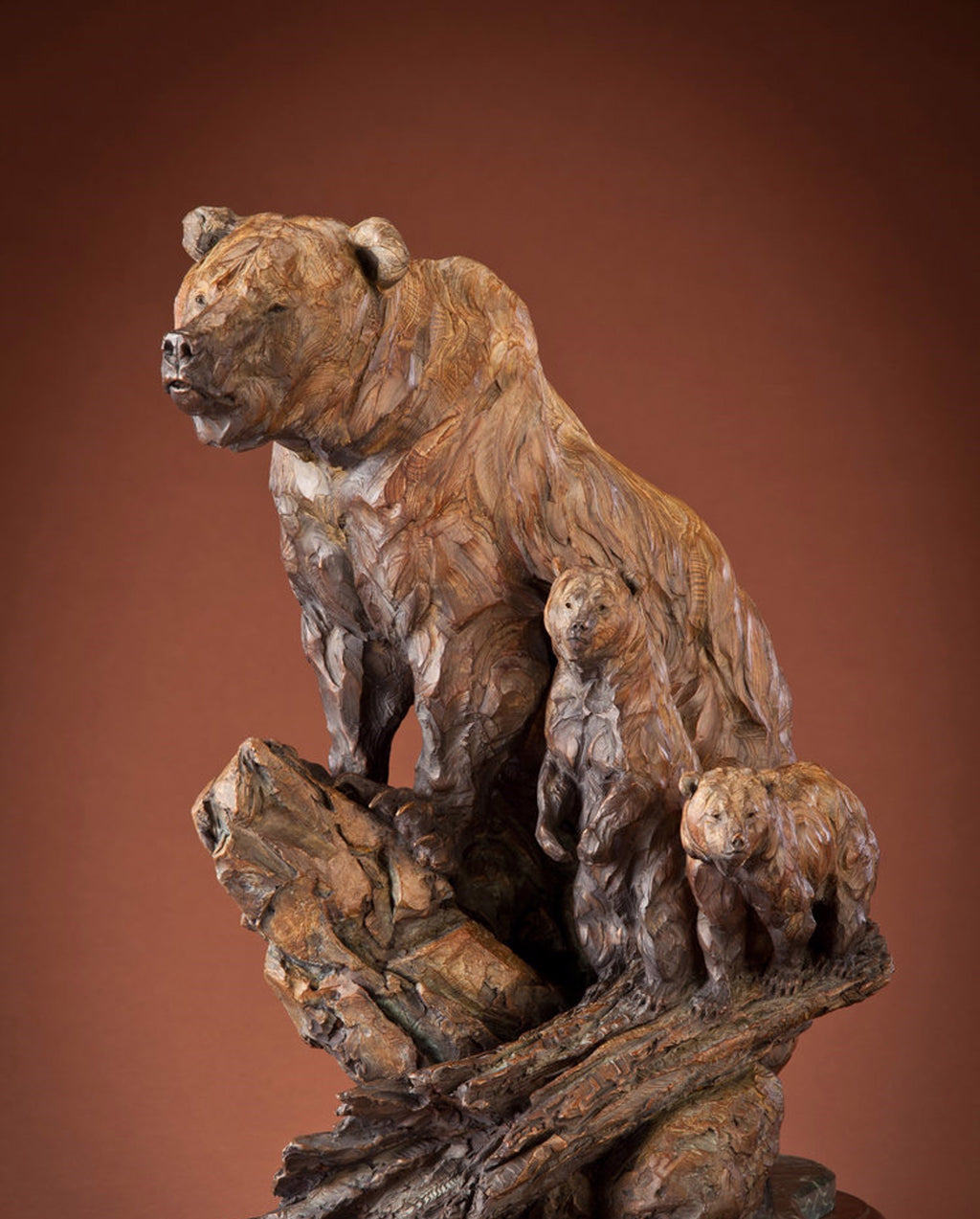 First Year of Many (Edition of 35) by Ken Rowe | Bronze | Sage Creek Gallery | close  Up 1