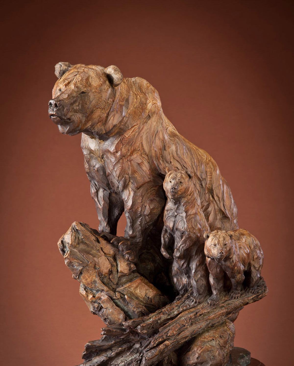 First Year of Many (Edition of 35) by Ken Rowe | Bronze | Sage Creek Gallery | close  Up 1