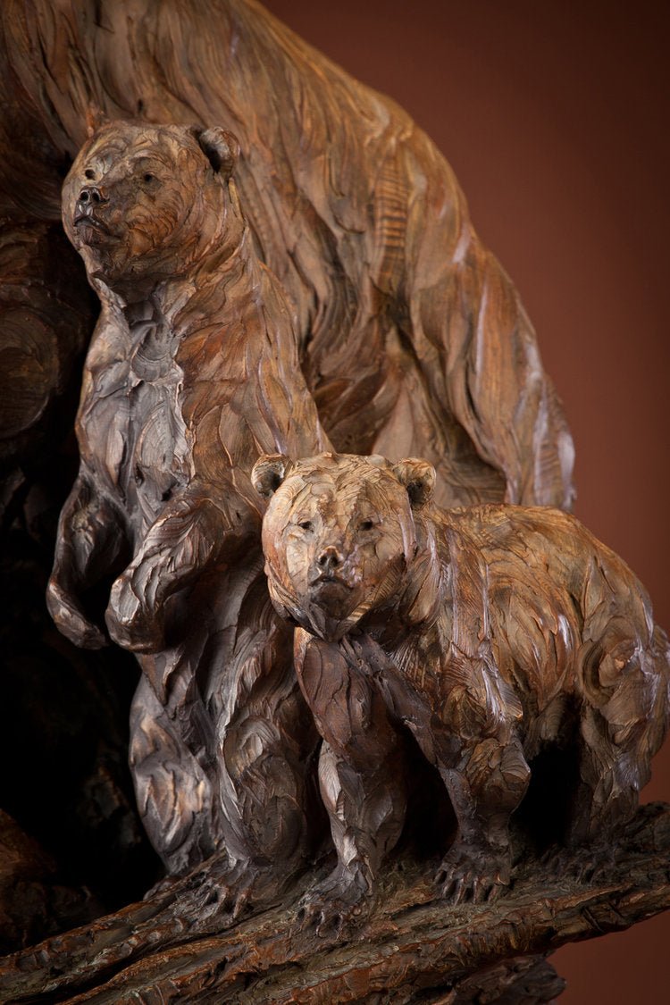 First Year of Many (Edition of 35) by Ken Rowe | Bronze | Sage Creek Gallery | Close Up 2