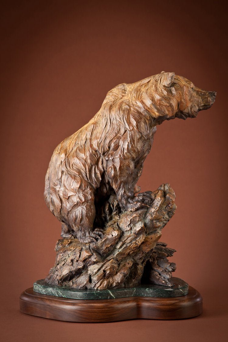 First Year of Many (Edition of 35) by Ken Rowe | Bronze | Sage Creek Gallery | Side