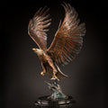 Fly Fishing (Maquette) (Edition of 99) by Ken Rowe | Bronze | Sage Creek Gallery | Front