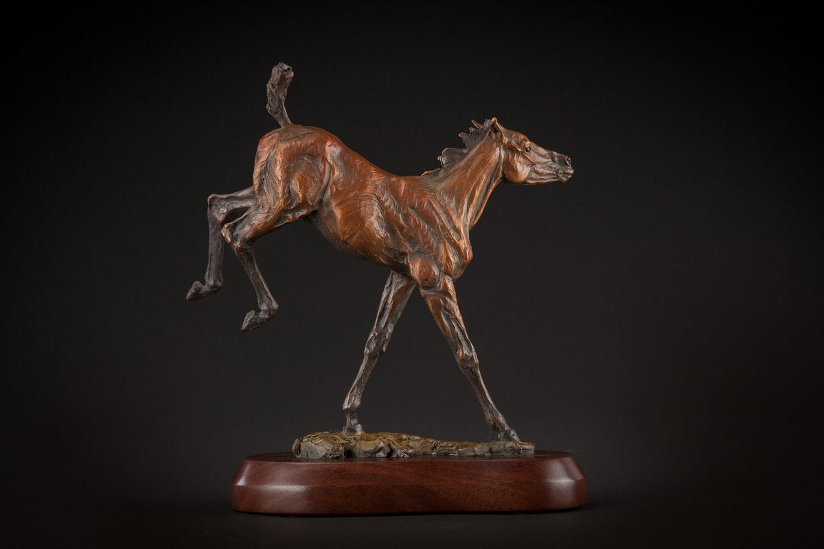 High Heels (Edition of 35) by Ken Rowe | Bronze | Sage Creek Gallery | Front