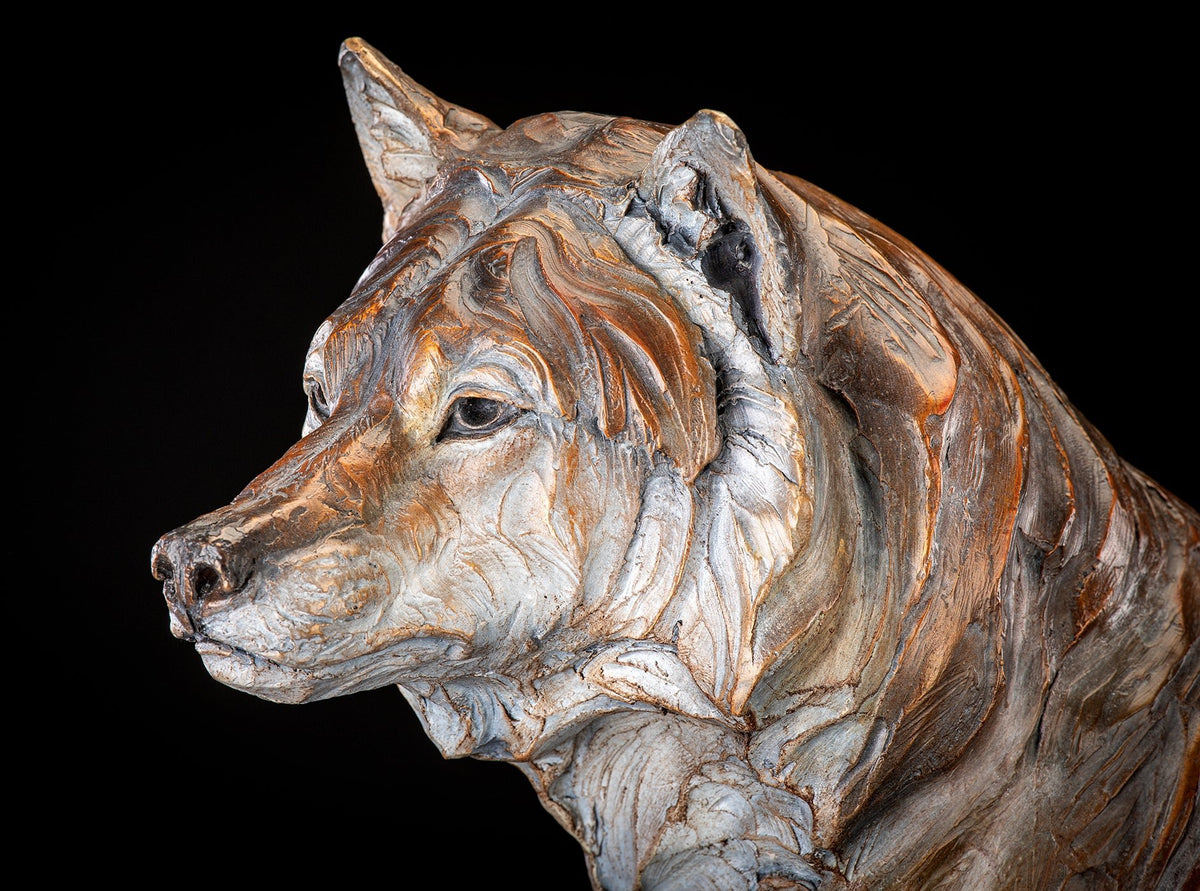 Home on the Horizon (Edition of 35) by Ken Rowe | Bronze | Sage Creek Gallery | Close Up 2