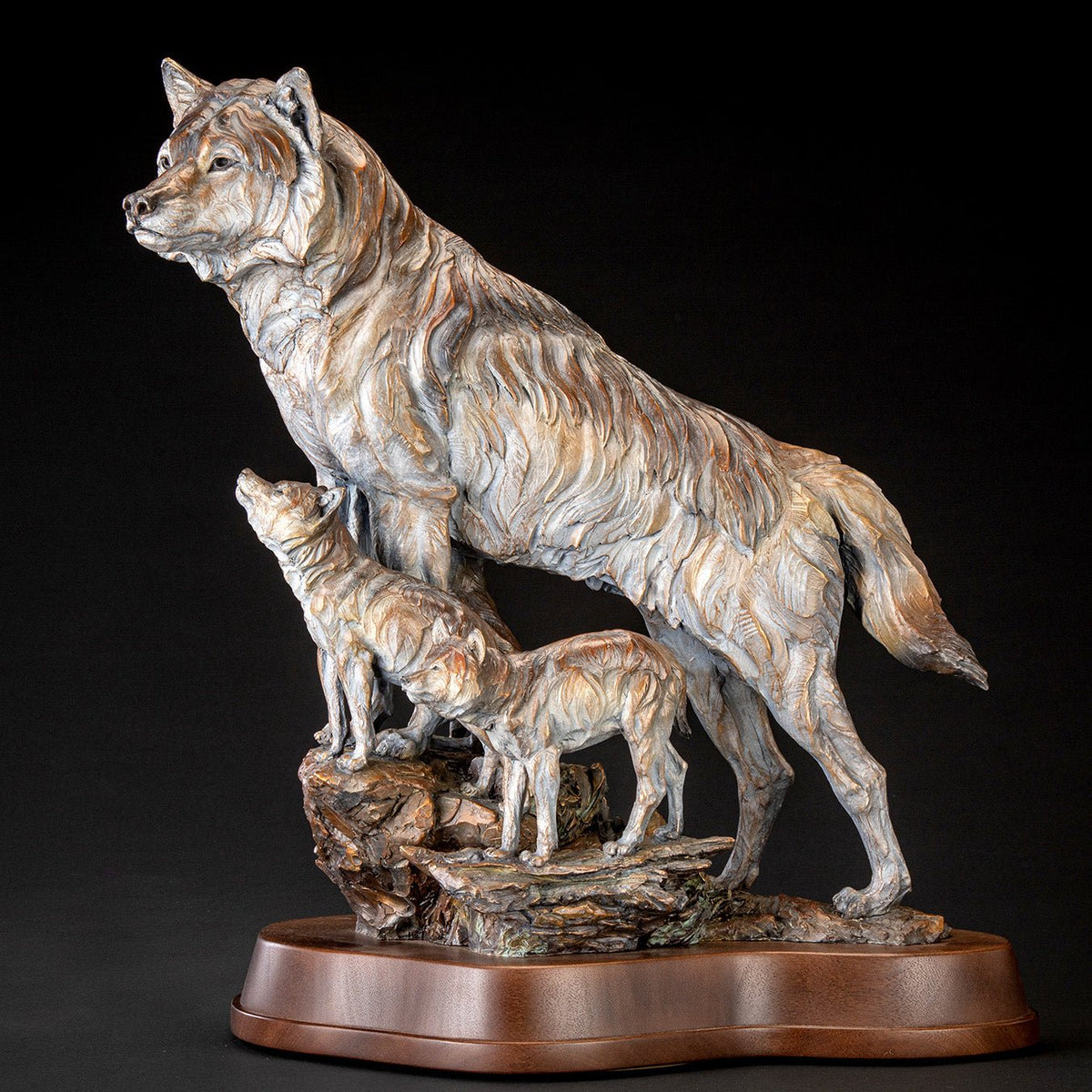 Home on the Horizon (Edition of 35) by Ken Rowe | Bronze | Sage Creek Gallery | Front 1
