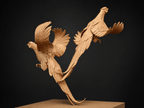Lift Off (Edition of 35) by Ken Rowe | Bronze | Sage Creek Gallery | Side