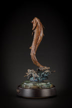 Making Waves (Brown Trout) (Edition of 35) by Ken Rowe | Bronze | Sage Creek Gallery | Back