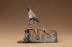 Male Call (Edition of 35) by Ken Rowe | Bronze | Sage Creek Gallery | Front 1