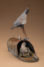 Male Call (Edition of 35) by Ken Rowe | Bronze | Sage Creek Gallery | Side 1