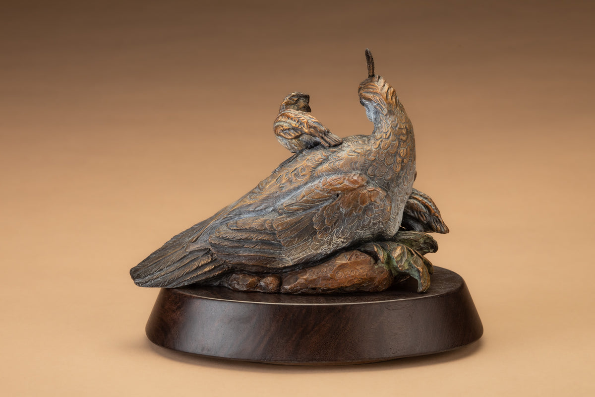 Mother's Day (Edition of 35) by Ken Rowe | Bronze | Sage Creek Gallery | Back 1