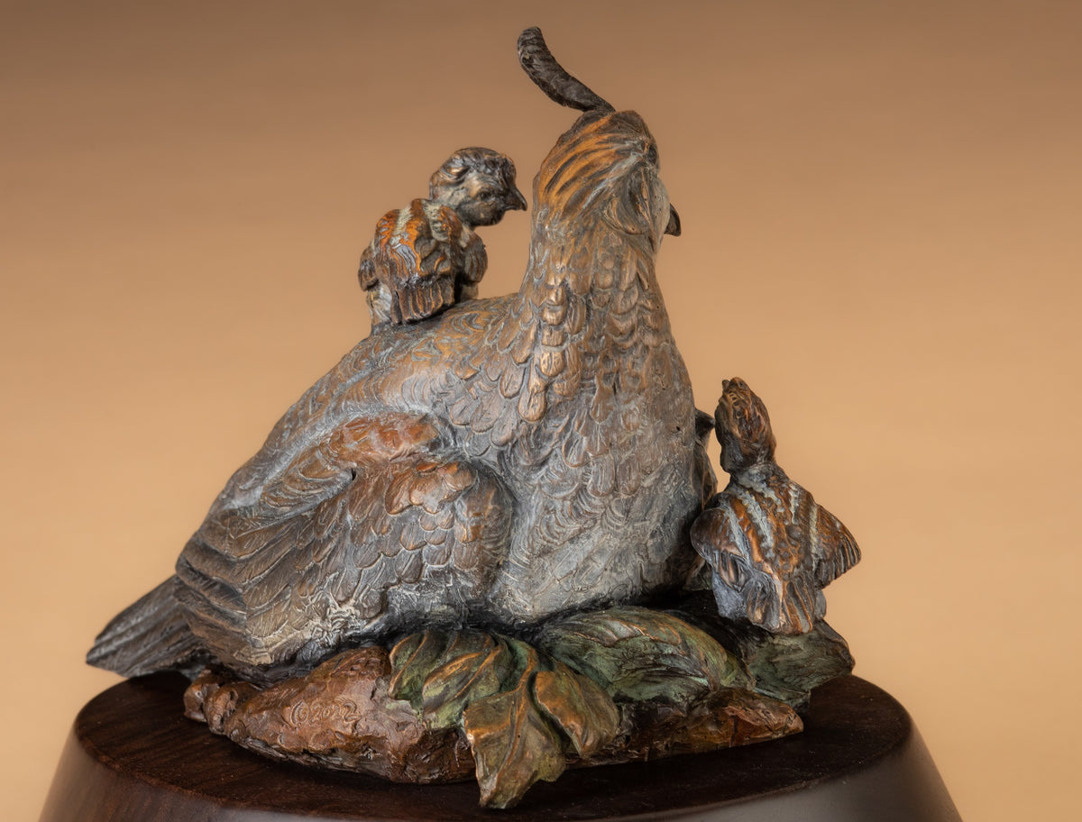 Mother's Day (Edition of 35) by Ken Rowe | Bronze | Sage Creek Gallery | Back 2