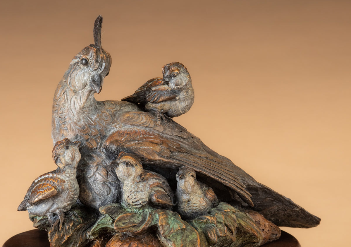 Mother's Day (Edition of 35) by Ken Rowe | Bronze | Sage Creek Gallery | Close Up 