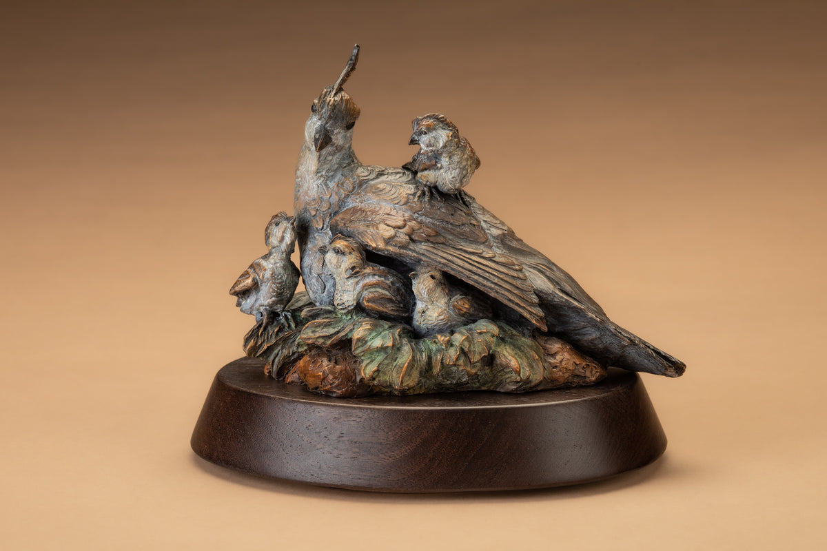 Mother's Day (Edition of 35) by Ken Rowe | Bronze | Sage Creek Gallery | Front 1