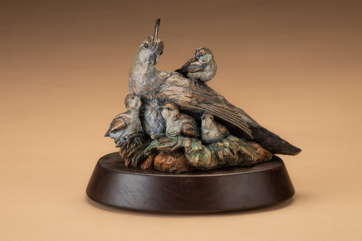 Mother's Day (Edition of 35) by Ken Rowe | Bronze | Sage Creek Gallery | Front 2