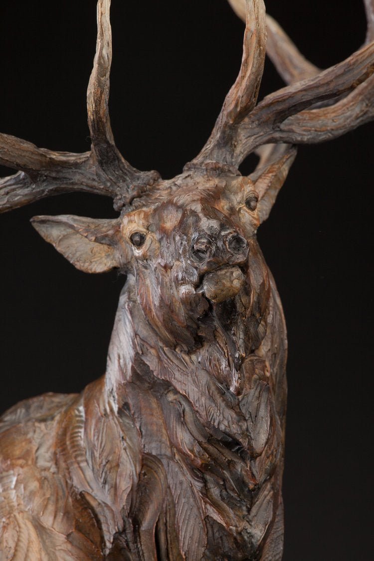 Nobility (Edition of 35) by Ken Rowe | Bronze | Sage Creek Gallery | Close Up 1