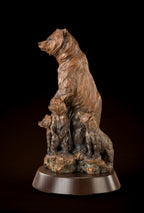 Outstanding Mother 399 Maquette (Edition of 35) by Ken Rowe | Bronze | Sage Creek Gallery | Angle 1