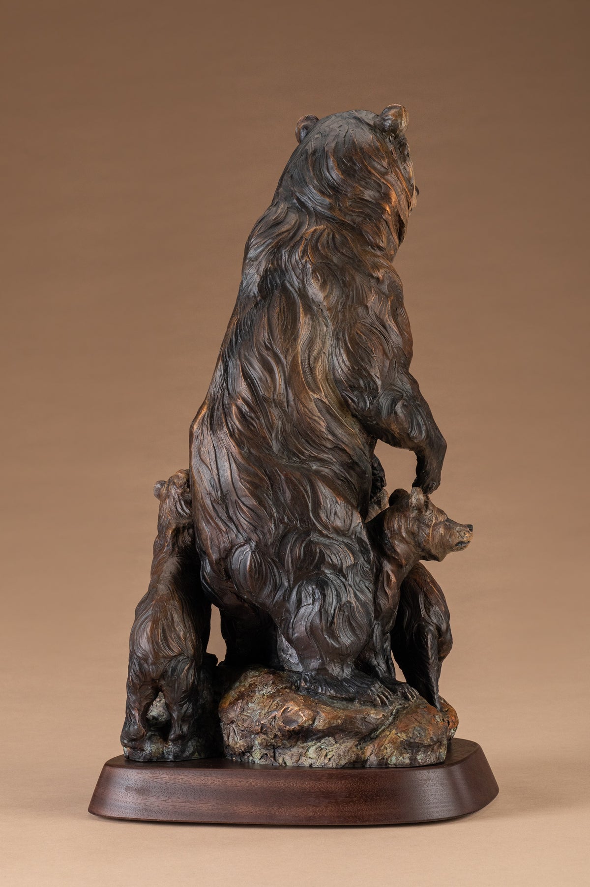 Outstanding Mother 399 (Master) (Edition of 35) by Ken Rowe | Bronze | Sage Creek Gallery | Back