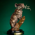 Pika's Peak (Edition of 99) by Ken Rowe | Bronze | Sage Creek Gallery | Front