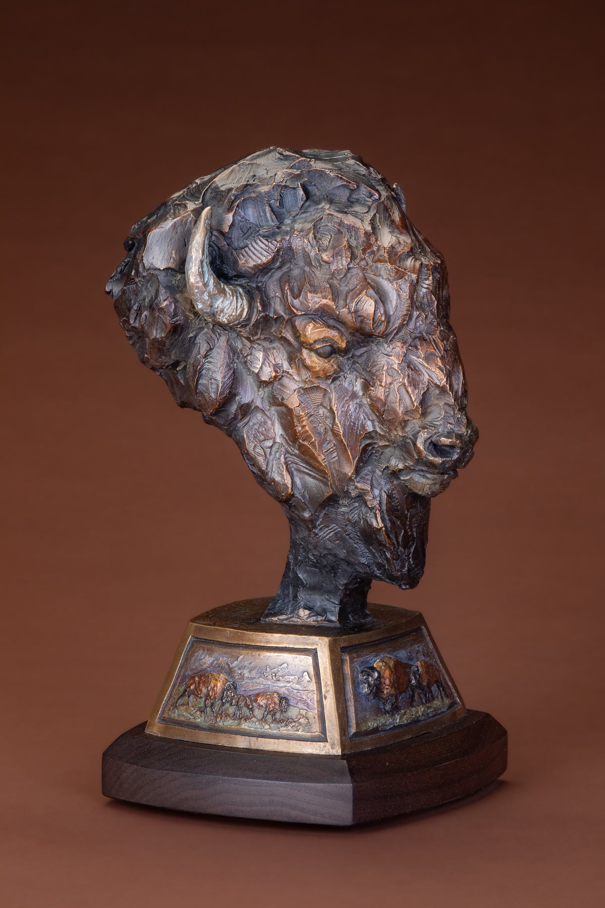 Standing Strong (Edition of 35) by Ken Rowe | Bronze | Sage Creek Gallery | Angle 1