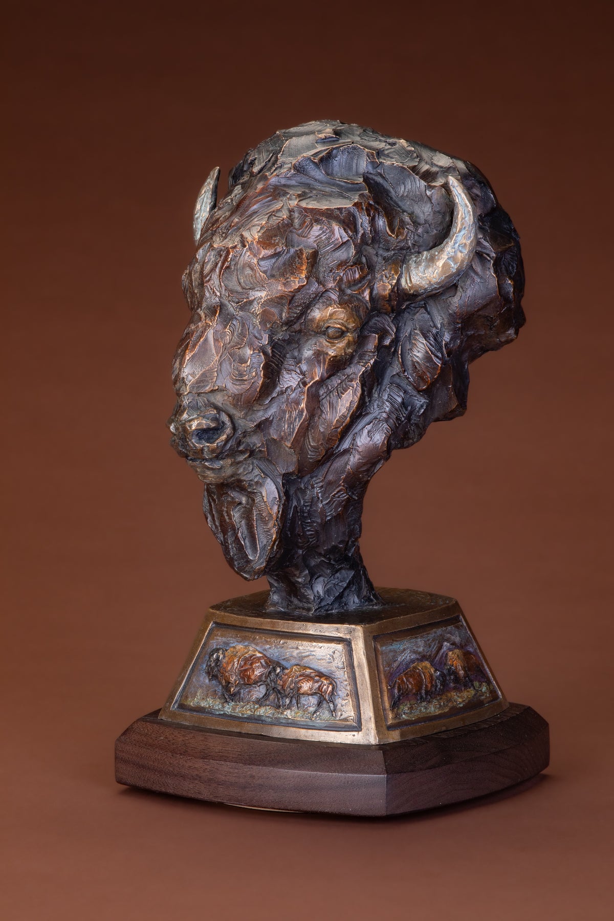 Standing Strong (Edition of 35) by Ken Rowe | Bronze | Sage Creek Gallery | Angle 2