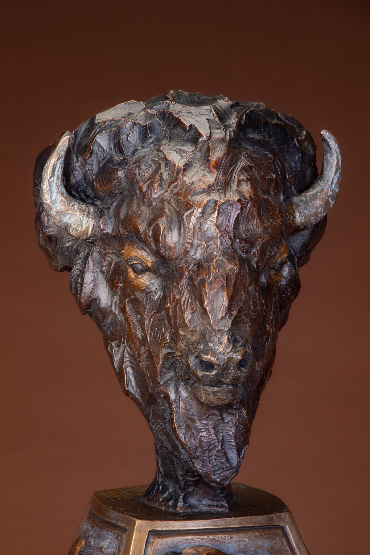 Standing Strong (Edition of 35) by Ken Rowe | Bronze | Sage Creek Gallery | Close Up