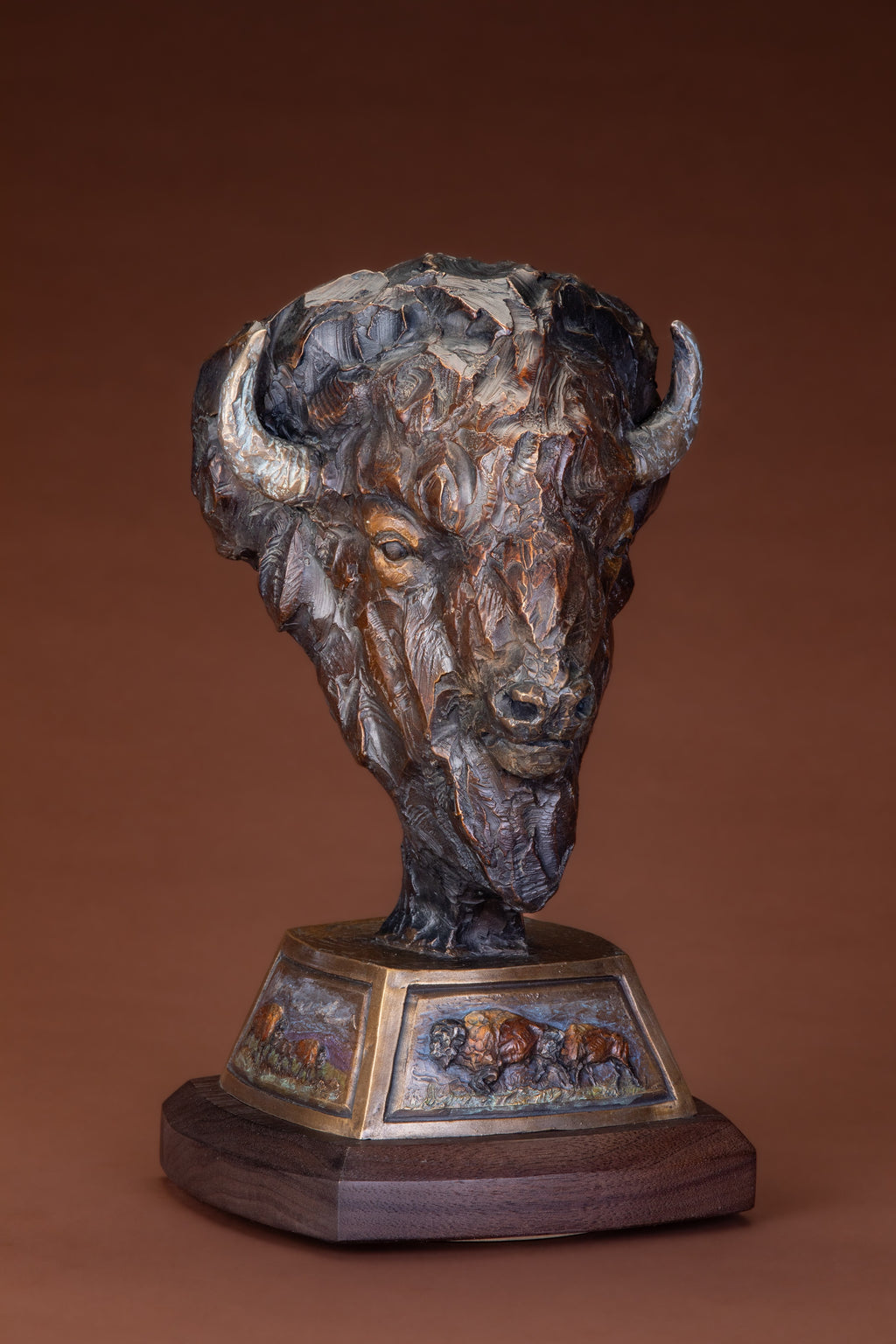 Standing Strong (Edition of 35) by Ken Rowe | Bronze | Sage Creek Gallery | Front 2