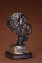 Standing Strong (Edition of 35) by Ken Rowe | Bronze | Sage Creek Gallery | Side 