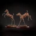 Steppin' Out & High Heels Pair (Edition of 35) by Ken Rowe | Bronze | Sage Creek Gallery | Front 1