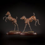 Steppin' Out & High Heels Pair (Edition of 35) by Ken Rowe | Bronze | Sage Creek Gallery | Front 1