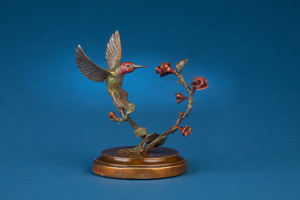 Sugar Buzz (Edition of 99) by Ken Rowe | Bronze | Sage Creek Gallery | Front