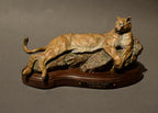 Vantage Point Maquette (Edition of 99) by Ken Rowe | Bronze | Sage Creek Gallery | Side