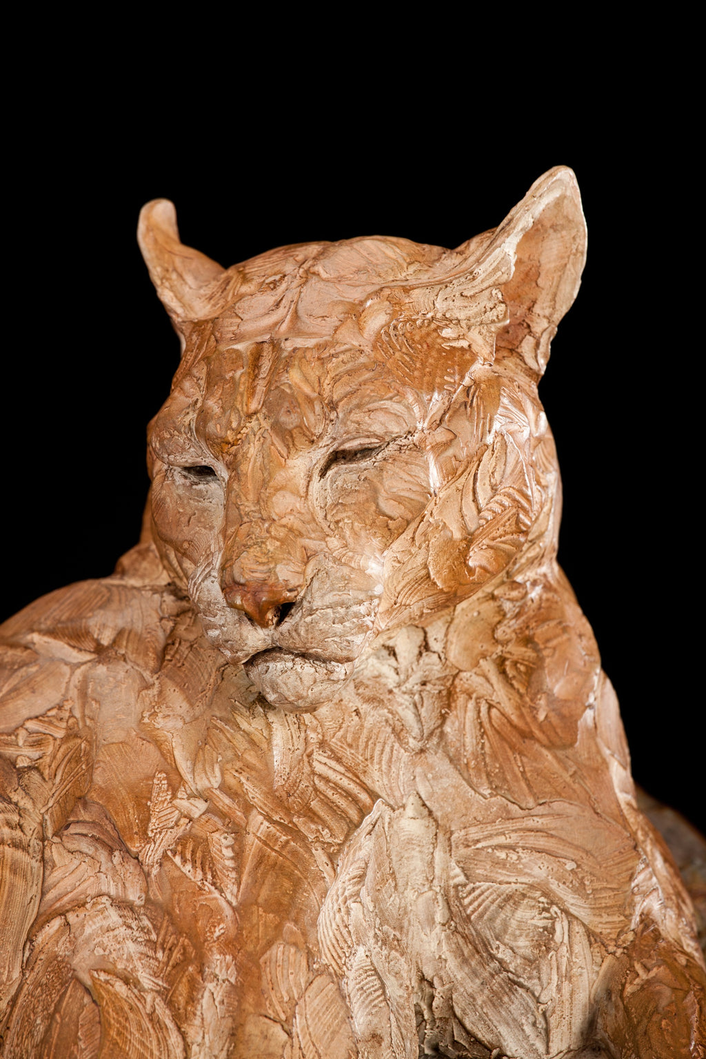 Vantage Point - Master (Edition of 35) by Ken Rowe | Bronze | Sage Creek Gallery | Close Up