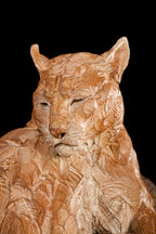 Vantage Point - Master (Edition of 35) by Ken Rowe | Bronze | Sage Creek Gallery | Close Up
