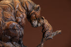 Wild at Heart Maquette (Edition of 99) by Ken Rowe | Bronze | Sage Creek Gallery | Close Up 3
