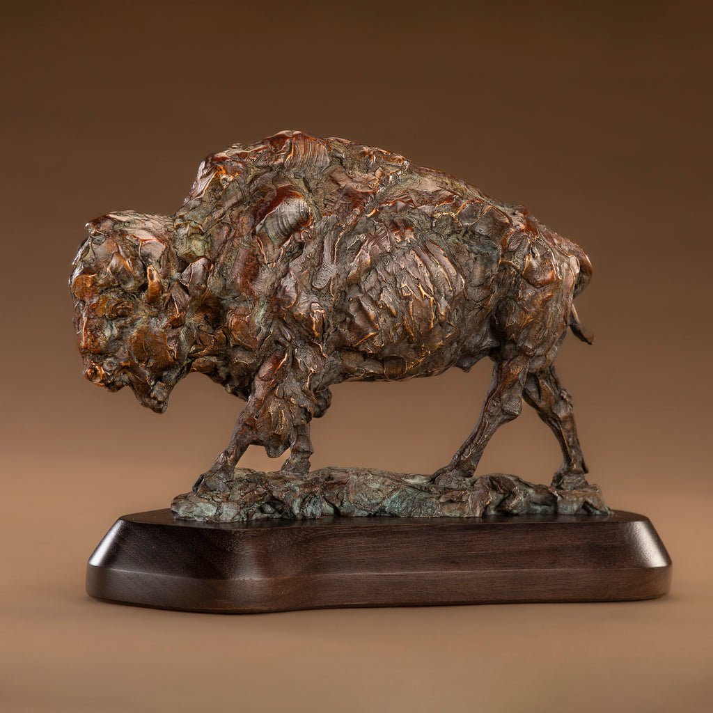 Yellowstone (Edition of 18) by Ken Rowe | Bronze | Sage Creek Gallery | Side 3