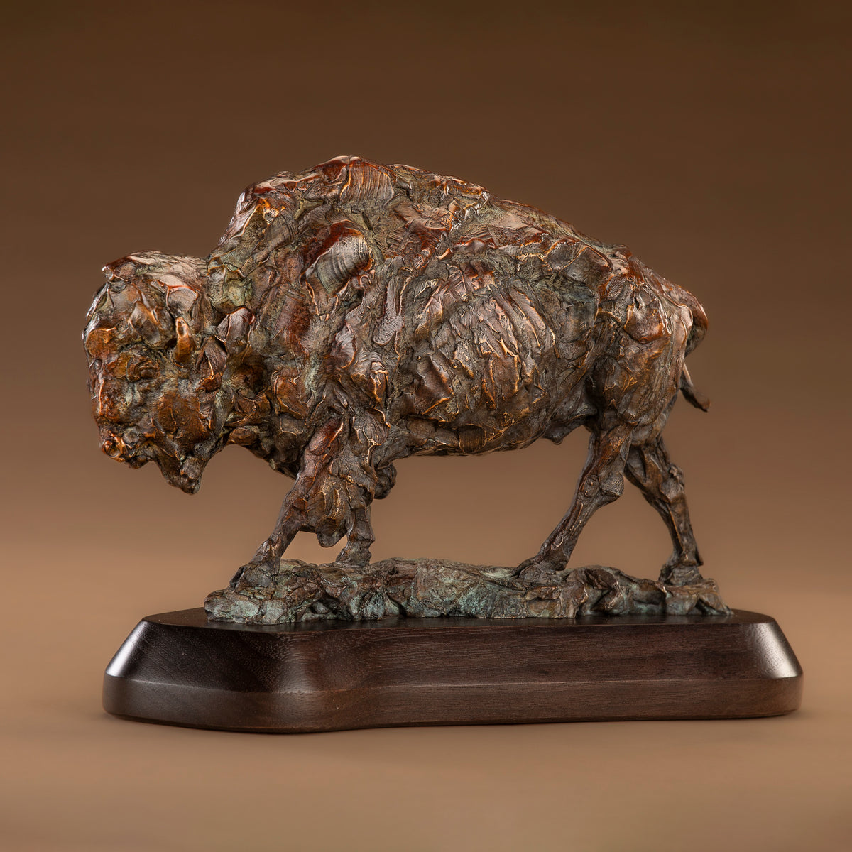 Yellowstone (Edition of 18) by Ken Rowe | Bronze | Sage Creek Gallery | Side 3