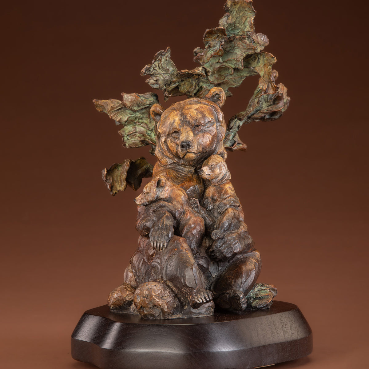 Family Tree (Edition of 35) by Ken Rowe | Bronze | Sage Creek Gallery | Front
