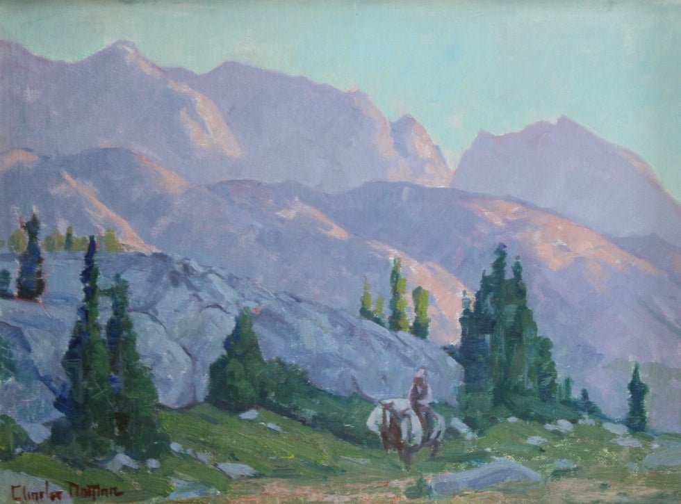 Wind River Packer by Charles Dayton | Oil | Sage Creek Gallery