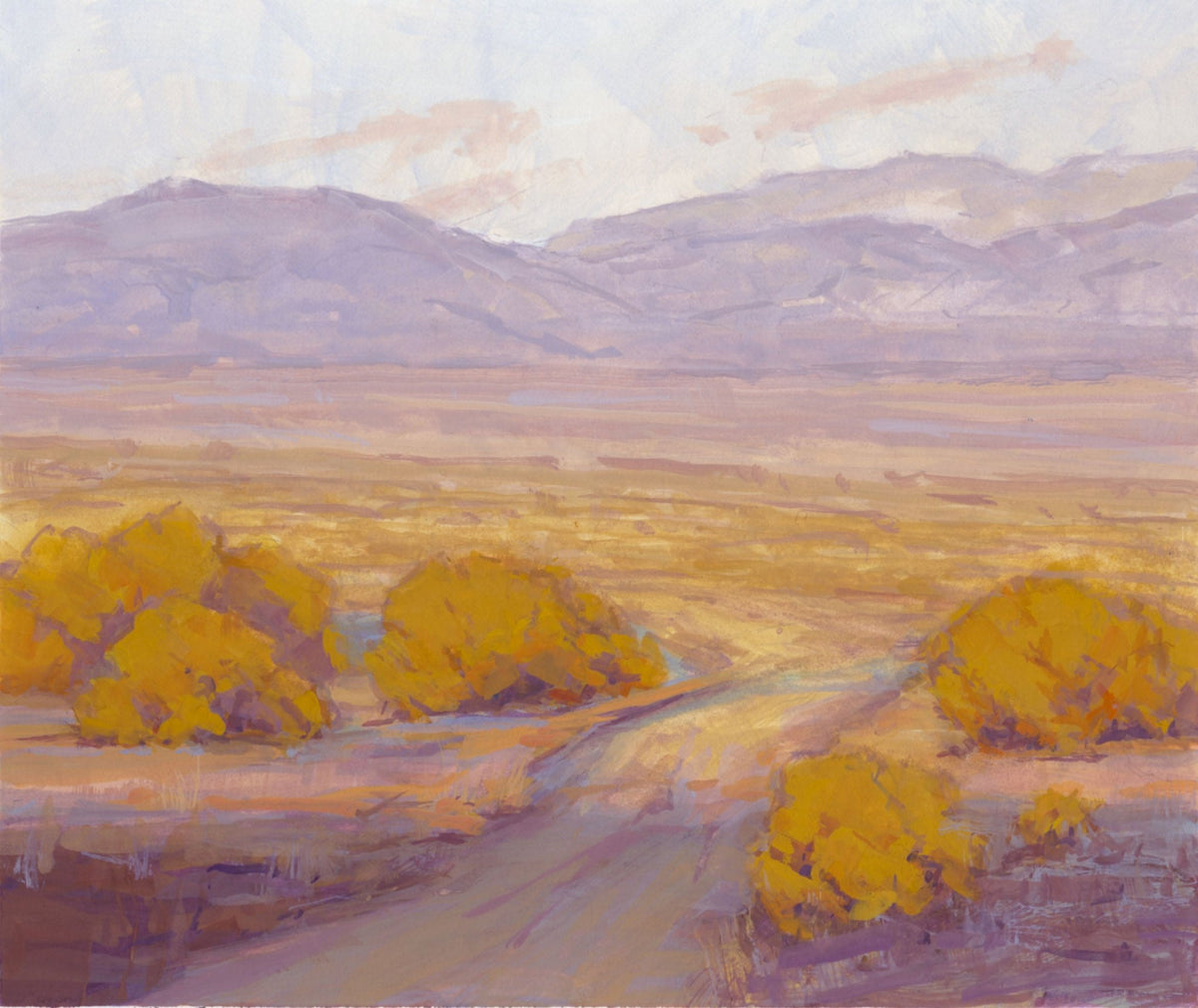 Lights Last Hold | Cecilia Robertson | Gouche | Sage Creek Gallery