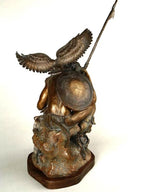 First Light (Edition of 75) by Lincoln Fox | Bronze | Sage Creek Gallery | Back