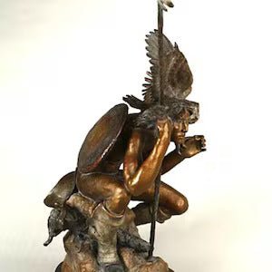 First Light (Edition of 75) by Lincoln Fox | Bronze | Sage Creek Gallery | Side 2