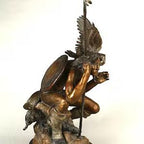 First Light (Edition of 75) by Lincoln Fox | Bronze | Sage Creek Gallery | Side 2