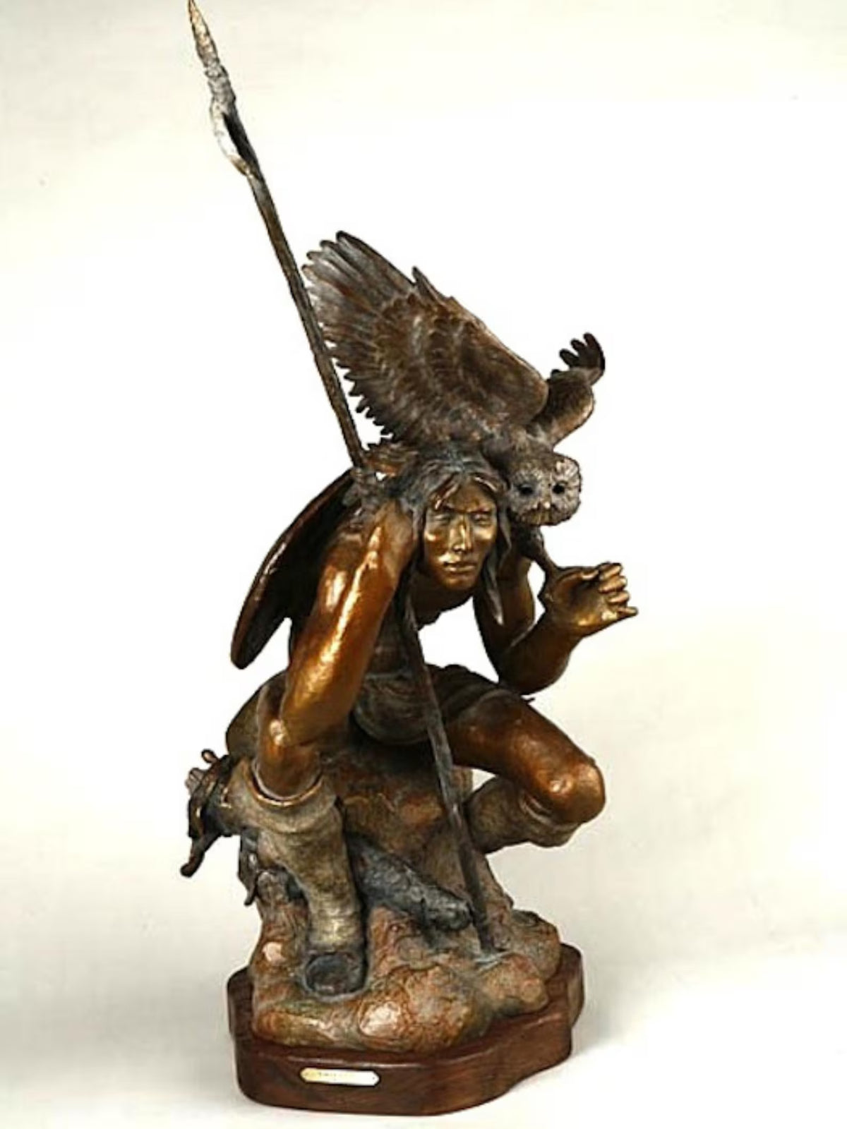 First Light (Edition of 75) by Lincoln Fox | Bronze | Sage Creek Gallery | Front