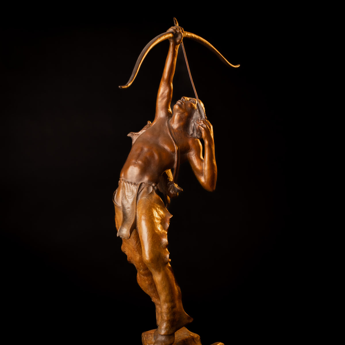 Reaching the Stars (Edition of 75) by Lincoln Fox | Bronze | Sage Creek Gallery | Front