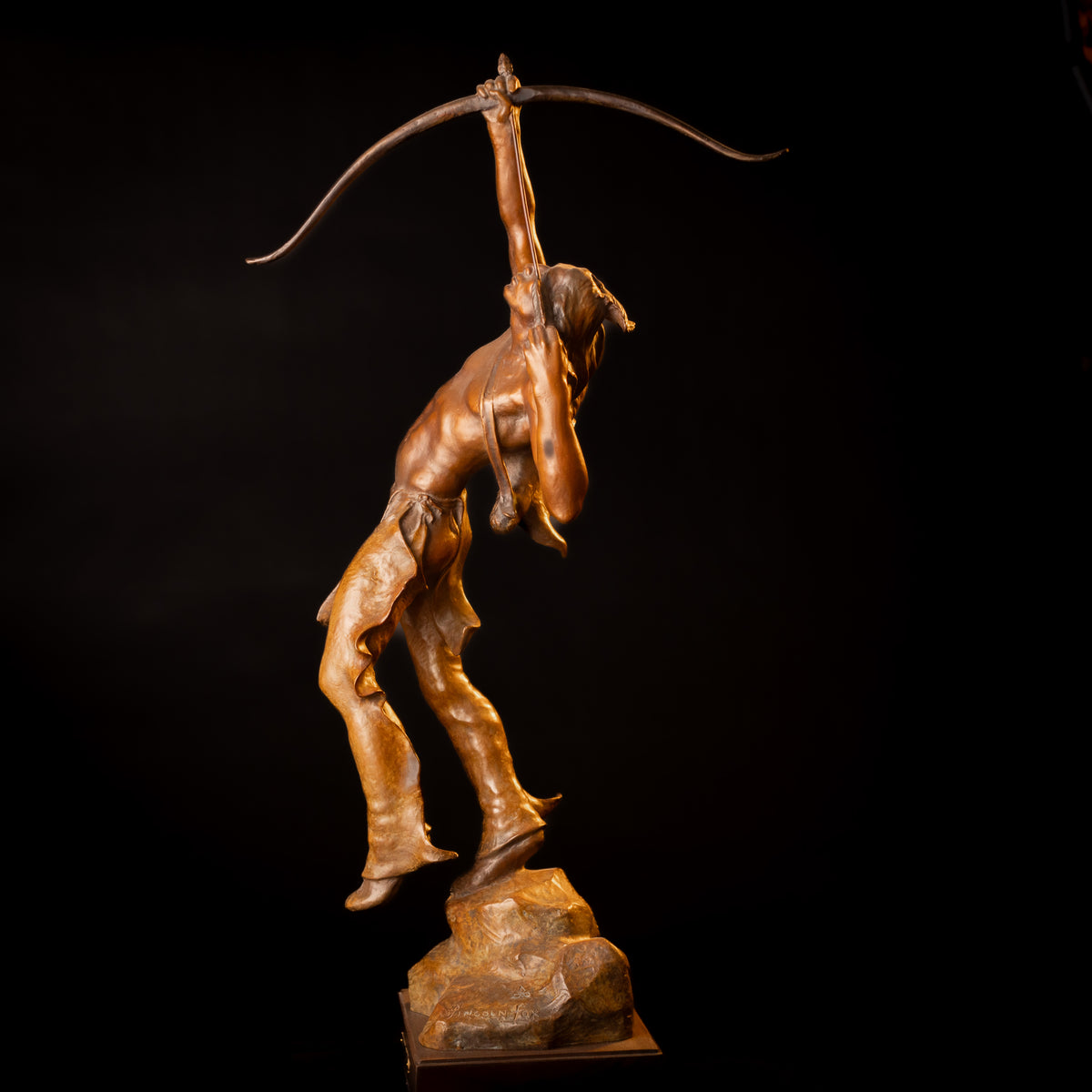 Reaching the Stars (Edition of 75) by Lincoln Fox | Bronze | Sage Creek Gallery | Side